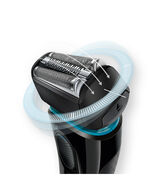 Series 5 Wet/Dry Electric Shaver Black with Pop Up Precision Trimmer